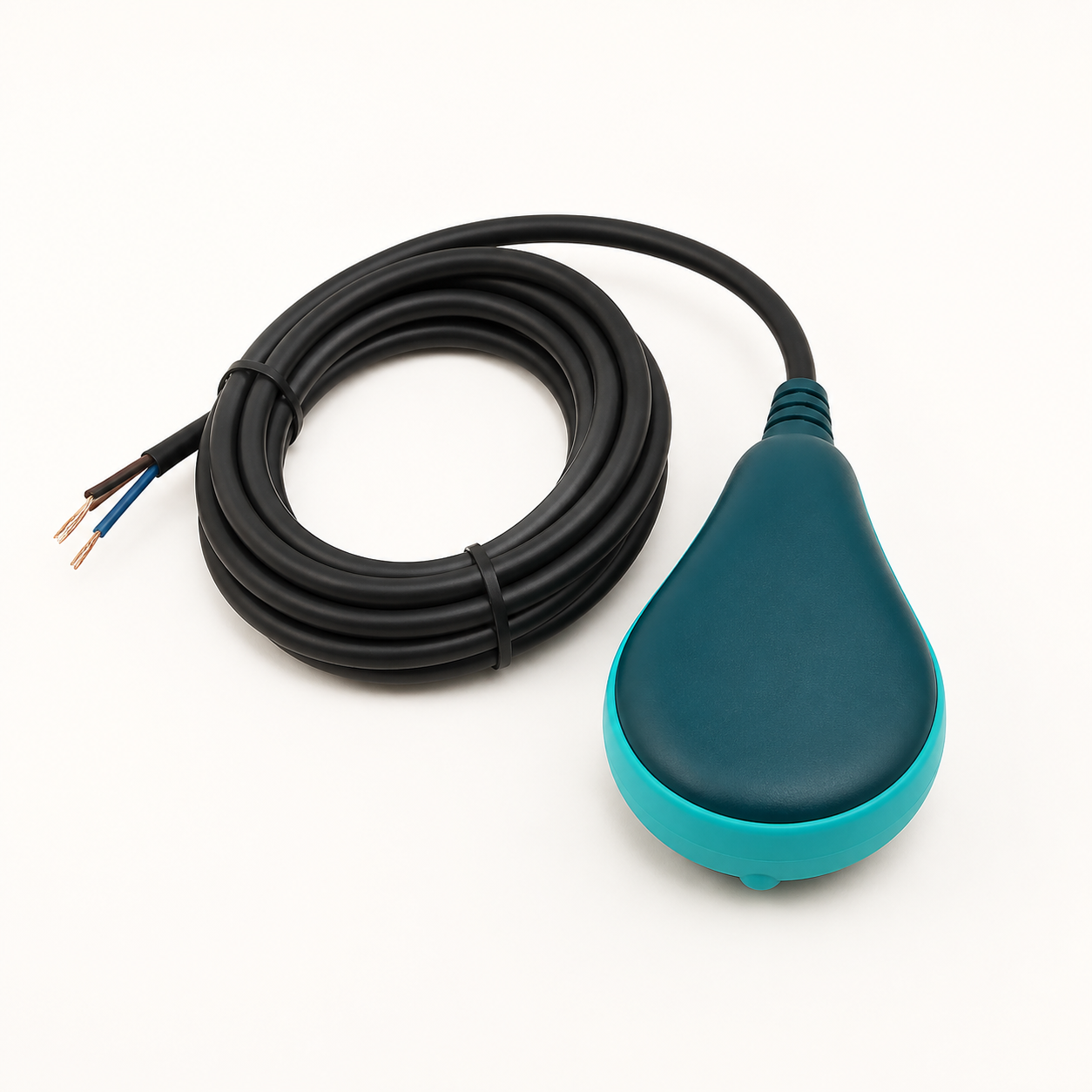 Interruptor de flotador colgante con cable de tres metros